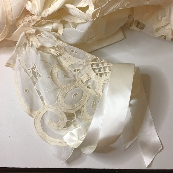 MARALY Traditional Baptism Christening Gown with Bonnet  👼  NEW WITH TAG… - Picture 10 of 16